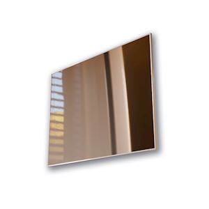  Collecteur de reprise Collection Reflet teinte Bronze, pour plénum 500x400 mm - 400x400px